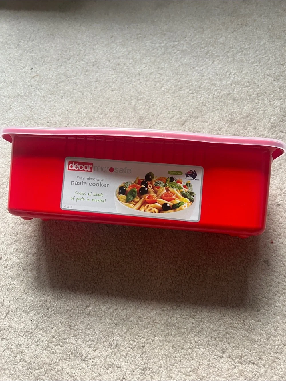 Decor microwave pasta
